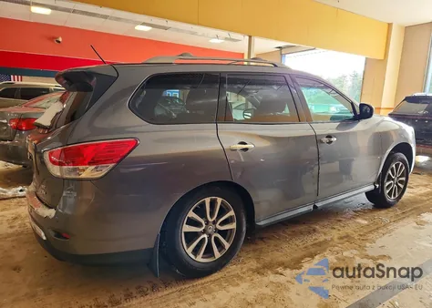 2016 Nissan Pathfinder S из США, поврежденный, VIN 5N1AR2MM5GC671834